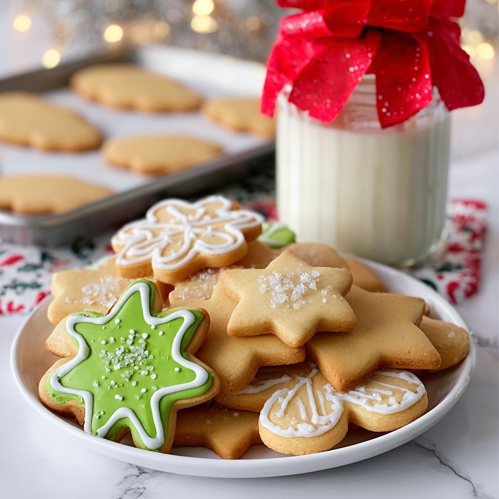Soft Cut Out Sugar Cookies Recipe - Recipe Image