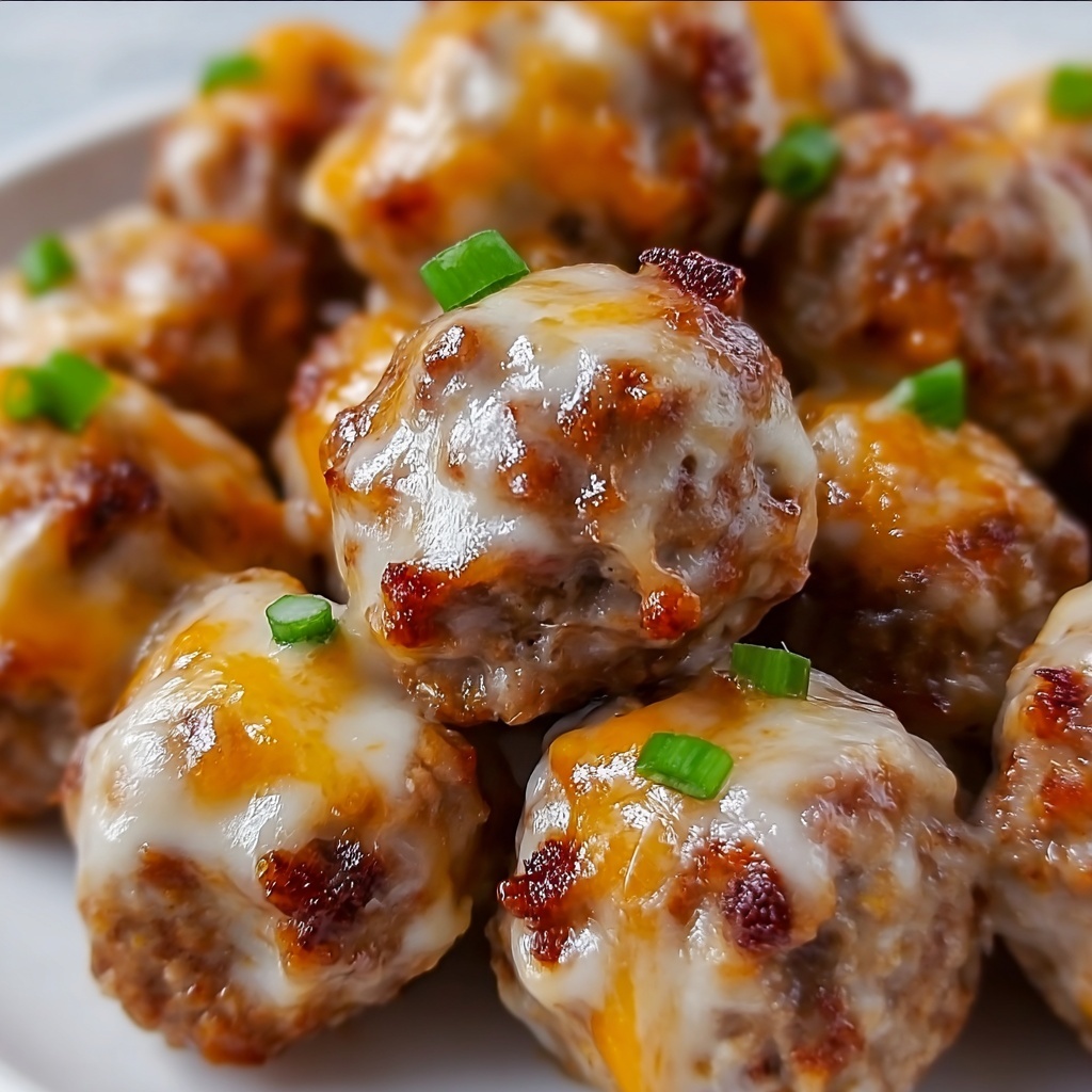 Rotel Cream Cheese Sausage Balls: A Crowd-Pleasing Delight Recipe - Recipe Image
