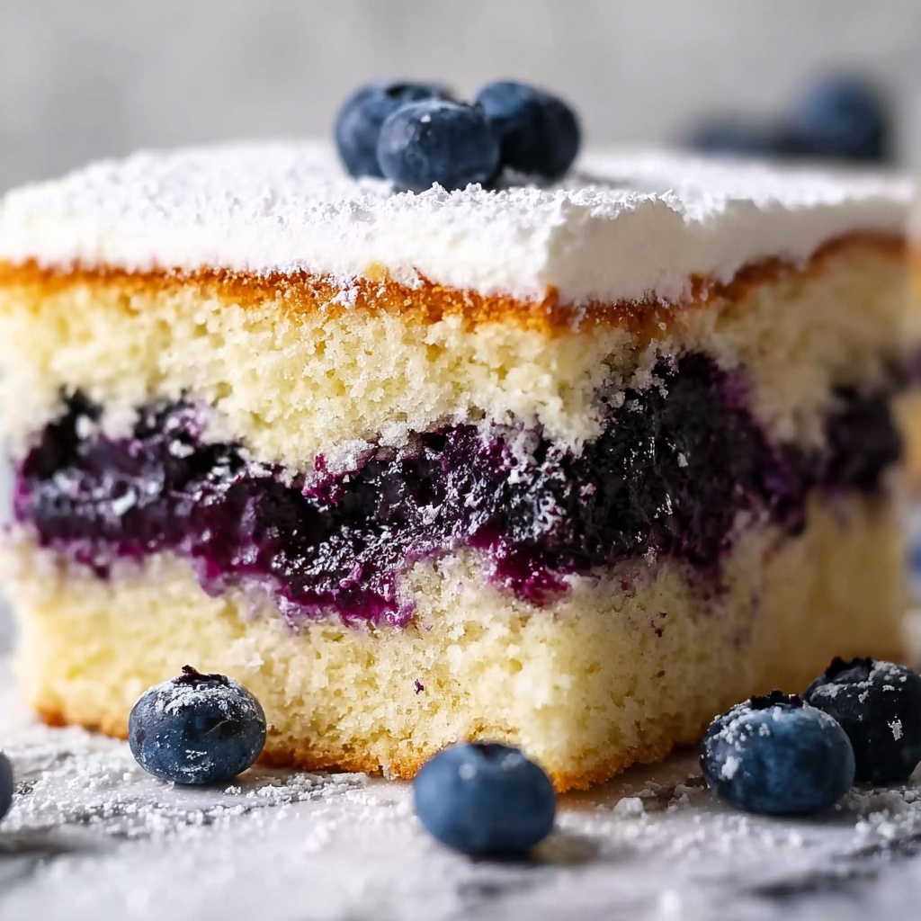 Blueberry Shortcake Cake Recipe - Recipe Image