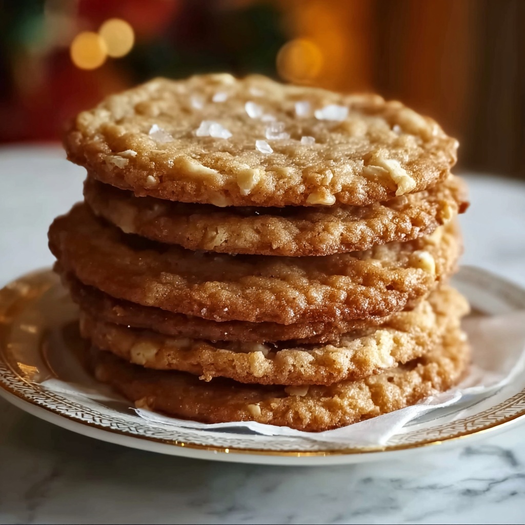Espresso Brown Butter Toffee Cookies Recipe - Recipe Image