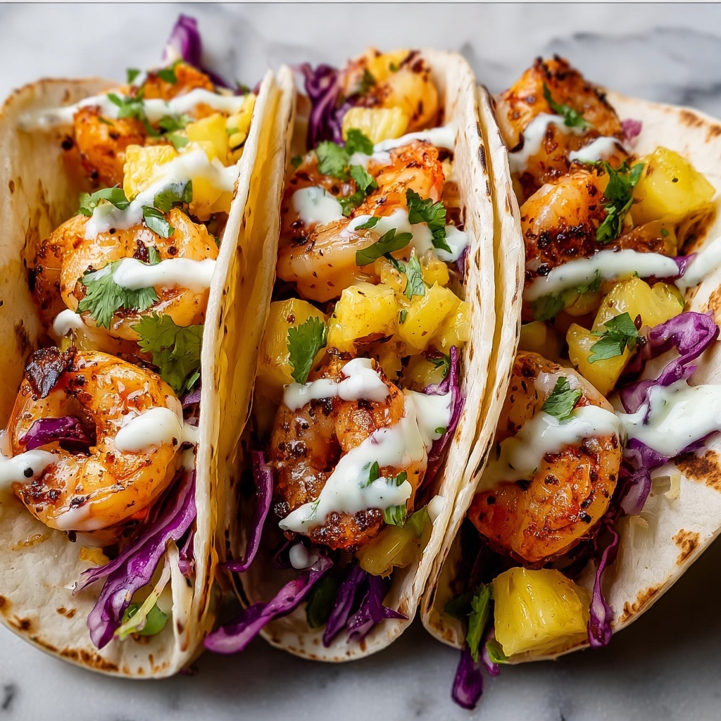 Jerk Shrimp Tacos with Pineapple Salsa Recipe - Recipe Image