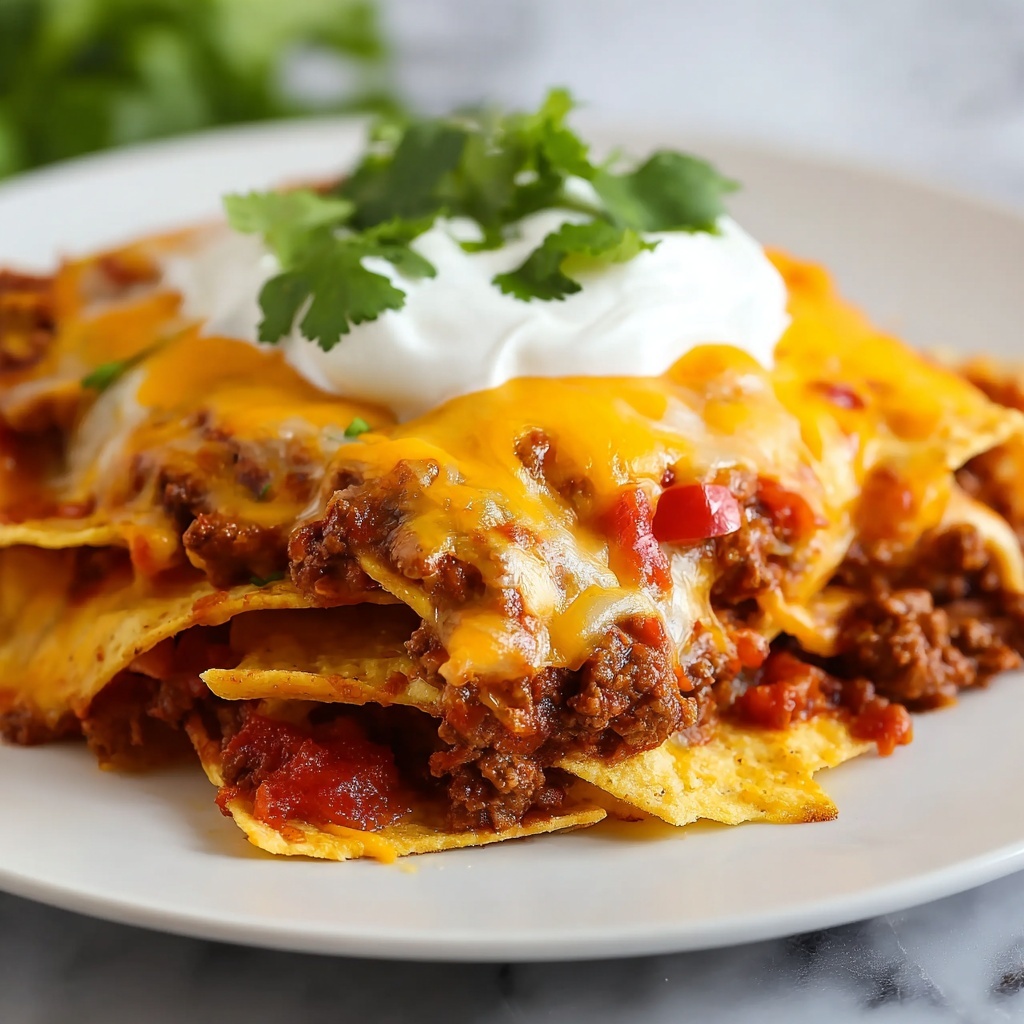 Tortilla Chip Enchiladas Recipe - Recipe Image