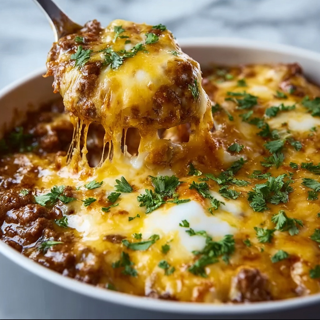 Cheesy Enchilada Chili Recipe - Recipe Image