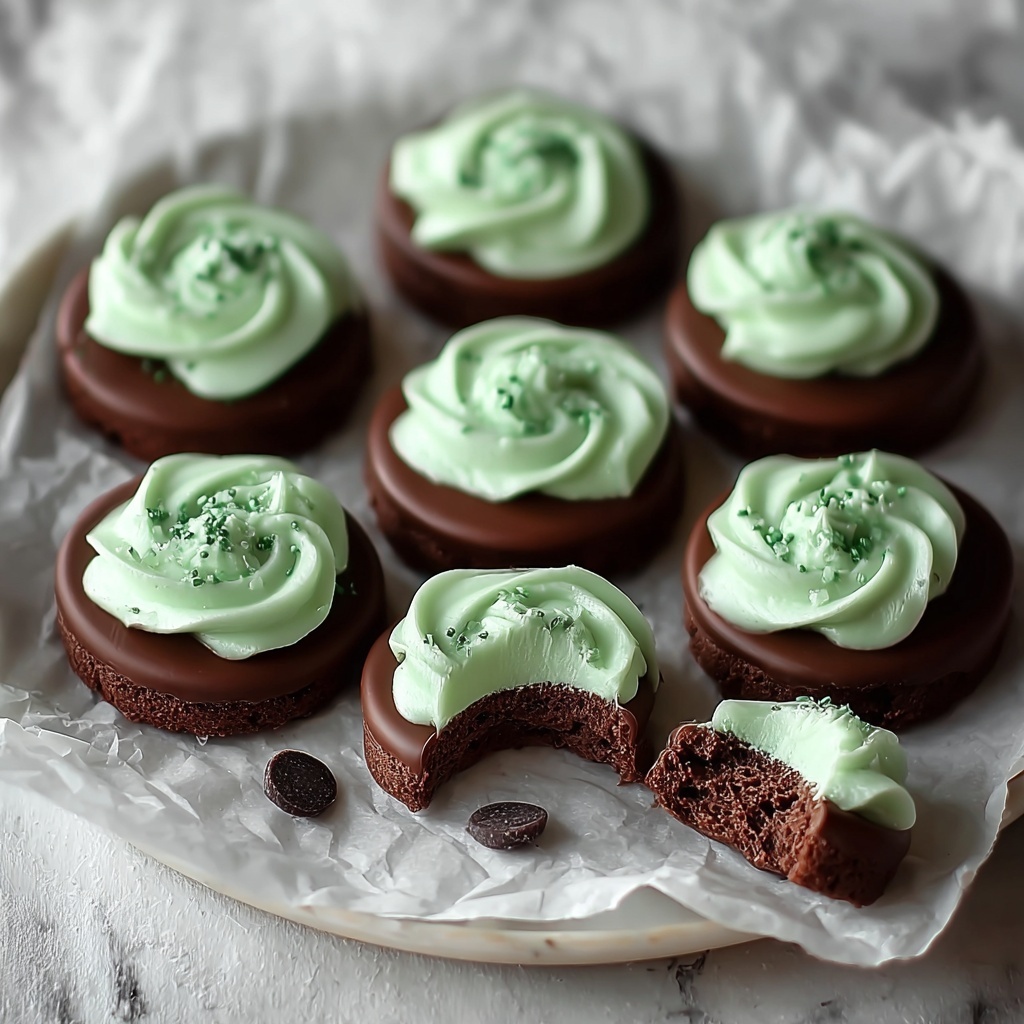 Chocolate Mint Creams Recipe - Recipe Image