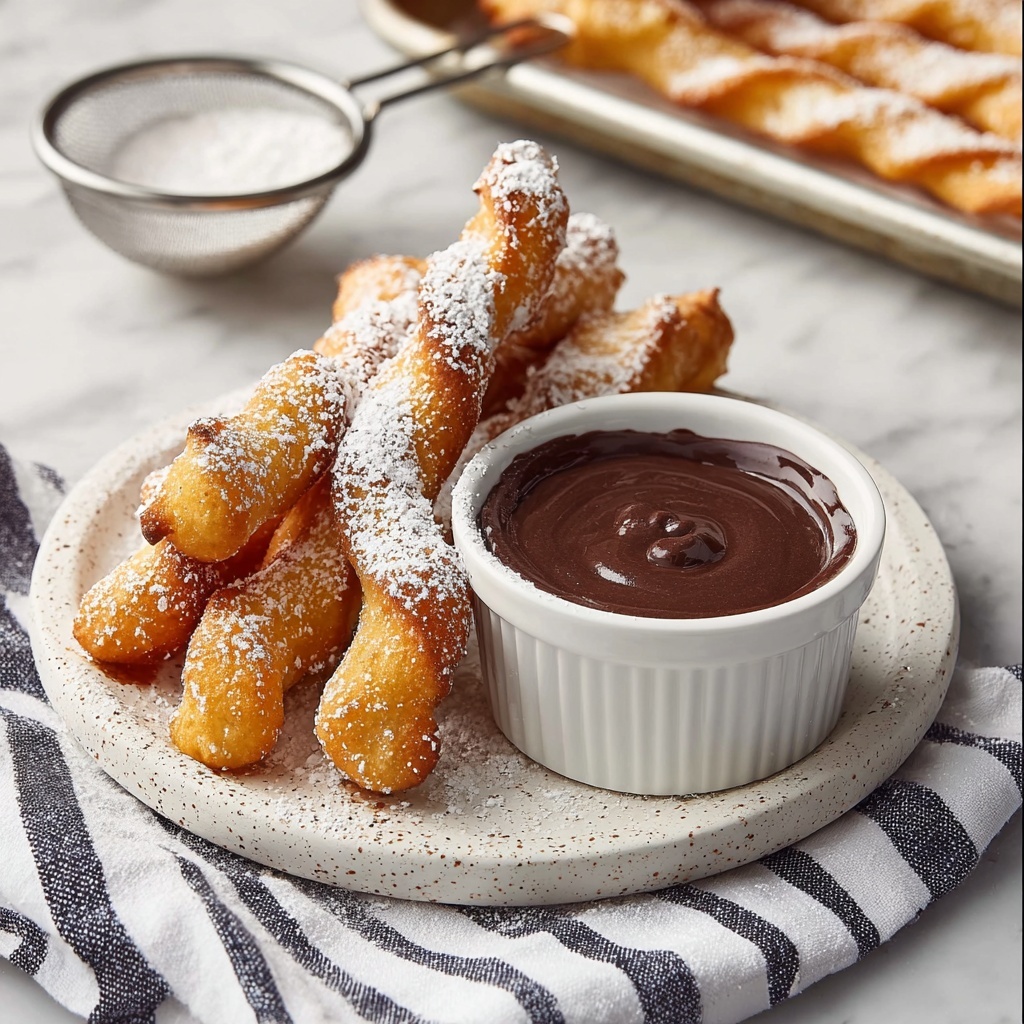 Funnel Cake Fries Recipe - Recipe Image