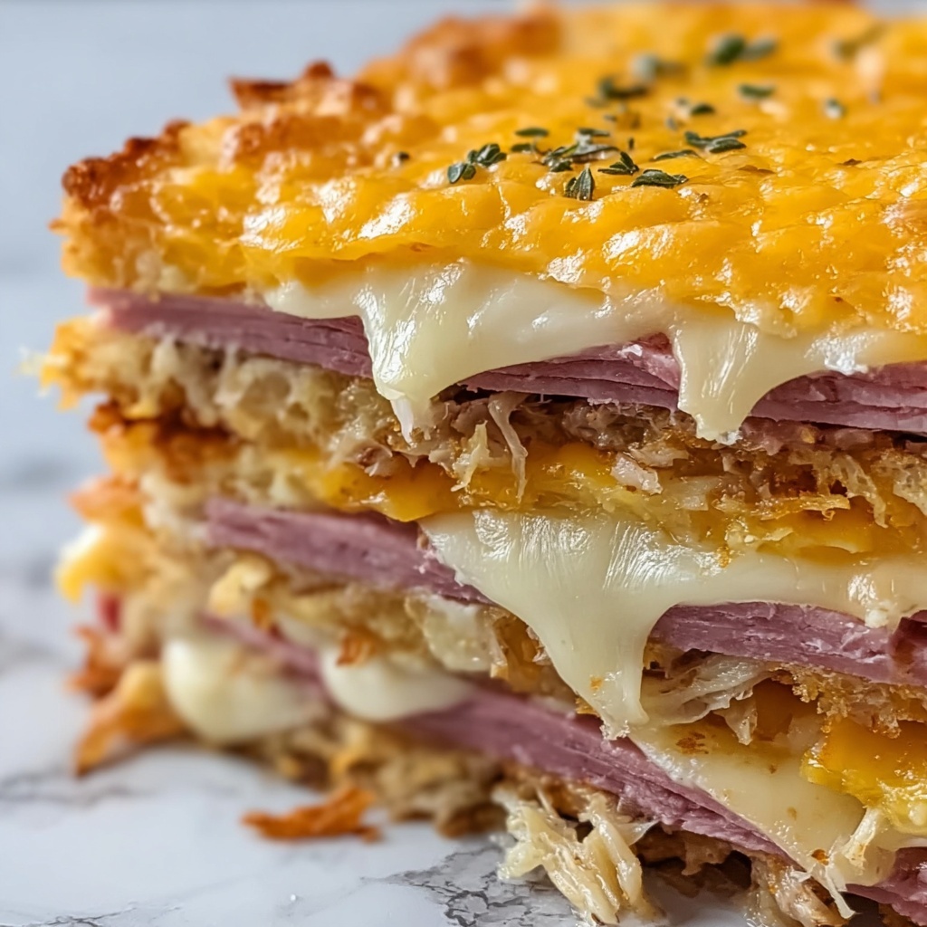Homemade Reuben Bake Recipe - Recipe Image