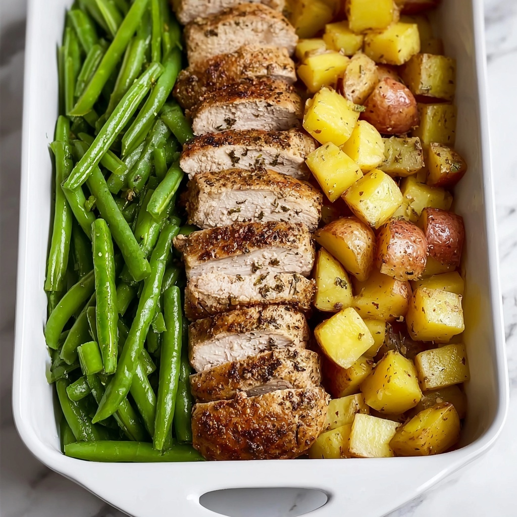 Italian Chicken Green Bean Bake Recipe - Recipe Image