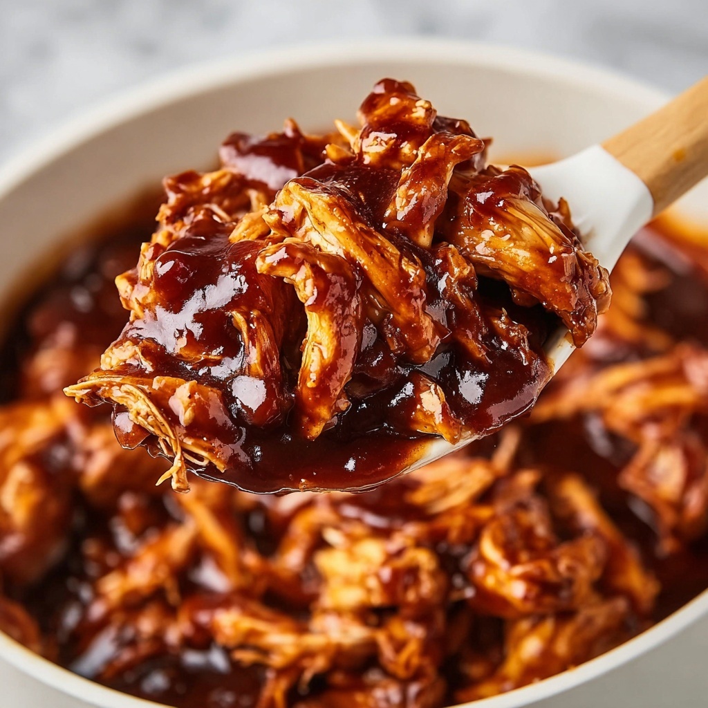 Slow Cooker Zesty BBQ Chicken Recipe - Recipe Image