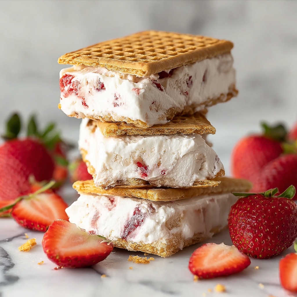 Healthy Greek Yogurt Ice Cream Sandwiches Recipe - Recipe Image