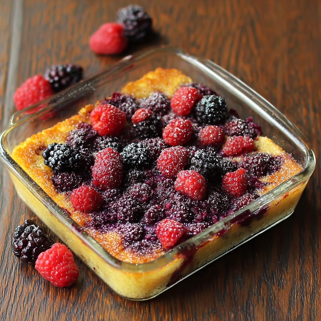 Overnight Berry Breakfast Casserole Recipe - Recipe Image