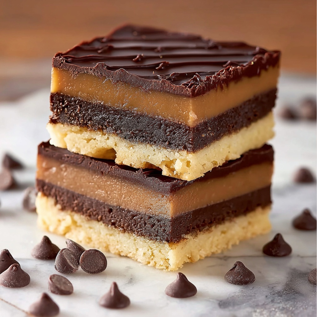 Shortbread Brownies Recipe - Recipe Image