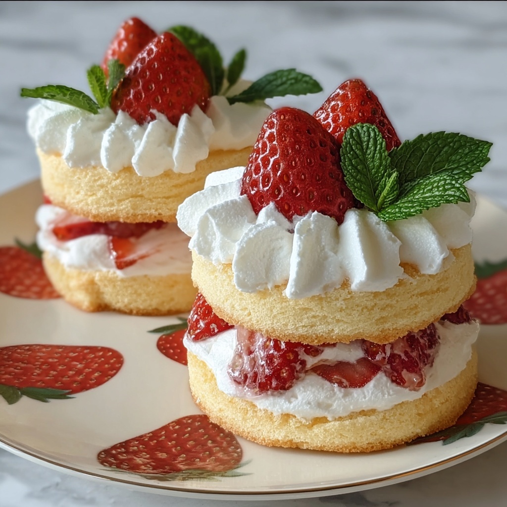 Strawberry Cheesecake Shortcakes Recipe - Recipe Image