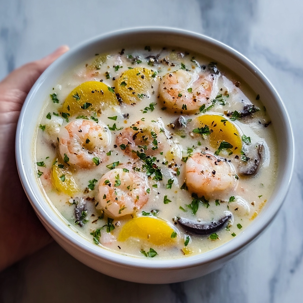 Creamy Seafood Chowder Recipe - Recipe Image