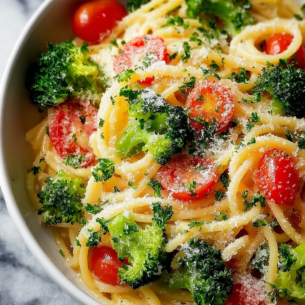 Pasta Primavera with Fresh Vegetables and Parmesan Recipe - Recipe Image