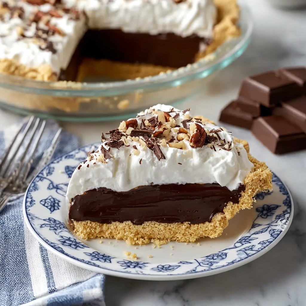 Chocolate Icebox Pie Recipe - Recipe Image