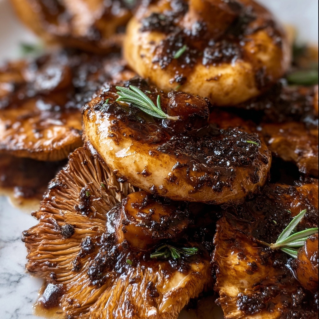 Traeger Smoked Lion’s Mane Mushrooms with Garlic and Paprika Recipe - Recipe Image