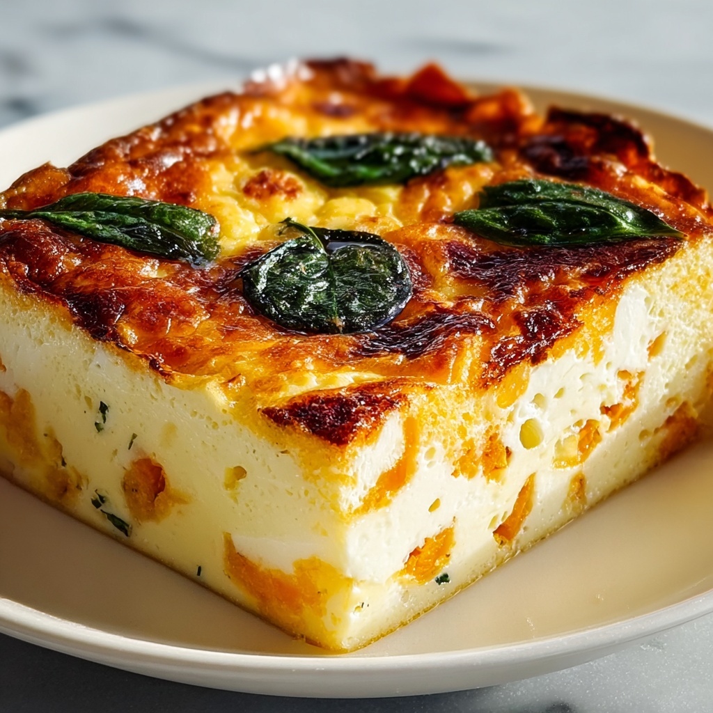 Cheesy Protein Egg Bake Recipe - Recipe Image