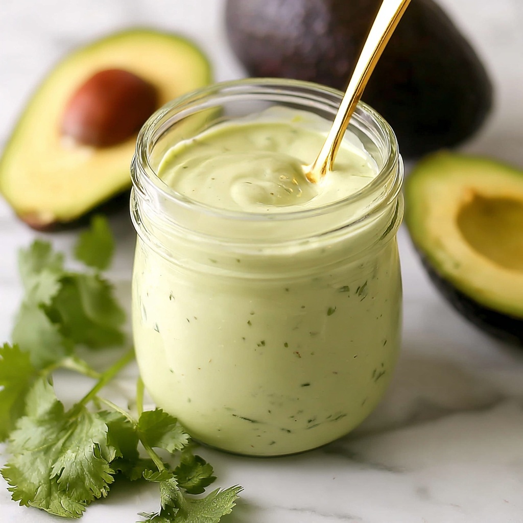 Easy Avocado Dressing Recipe - Recipe Image