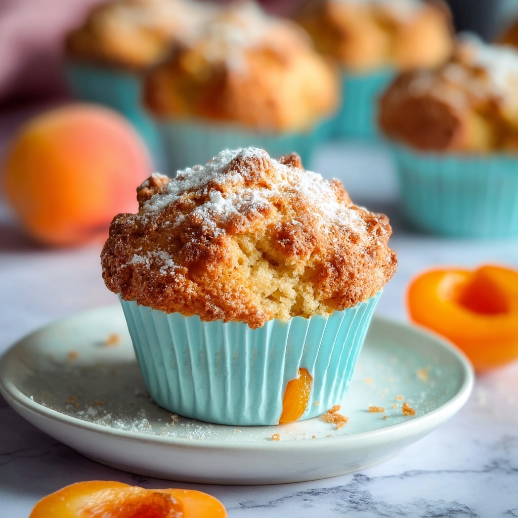 Vegan Peach Muffins: The Best Recipe for Summer Baking Recipe - Recipe Image