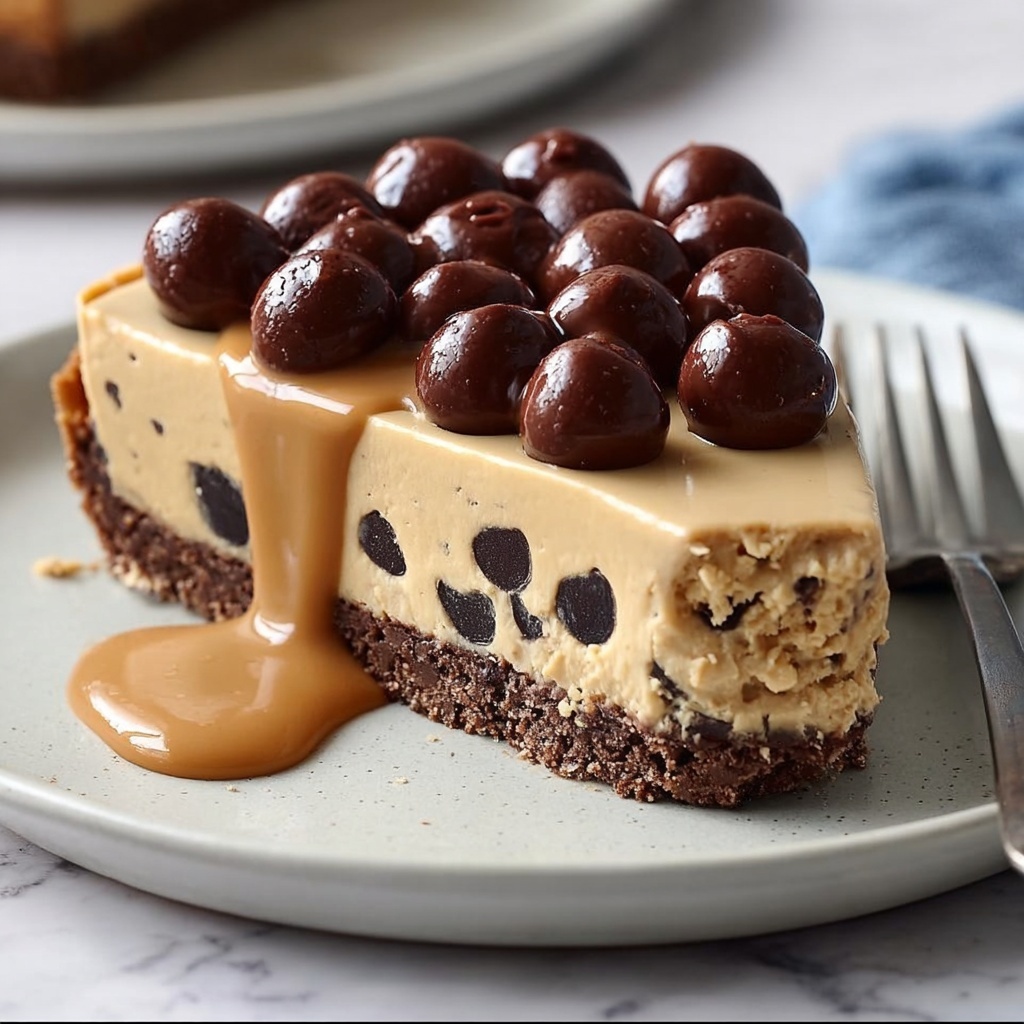 No-Bake Peanut Butter Cheesecake Recipe - Recipe Image