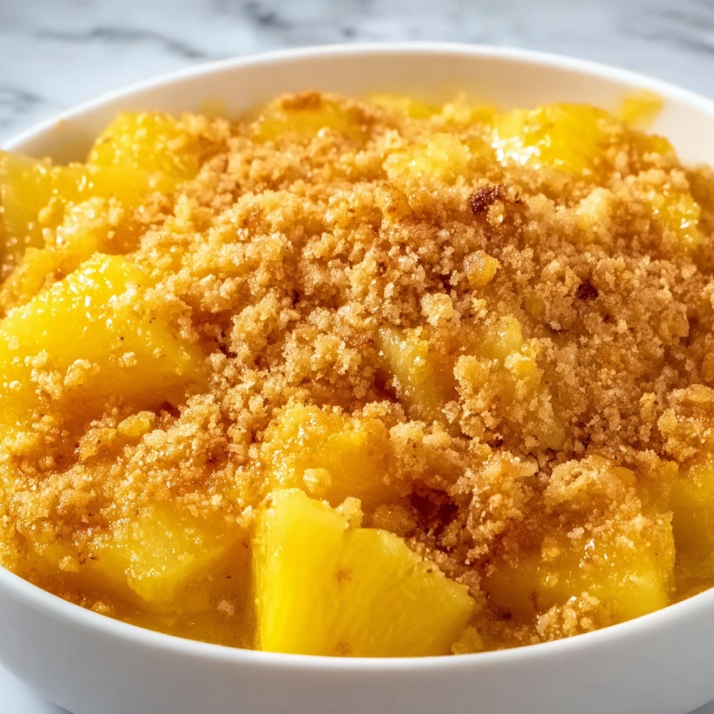 Southern Pineapple Casserole Recipe - Recipe Image