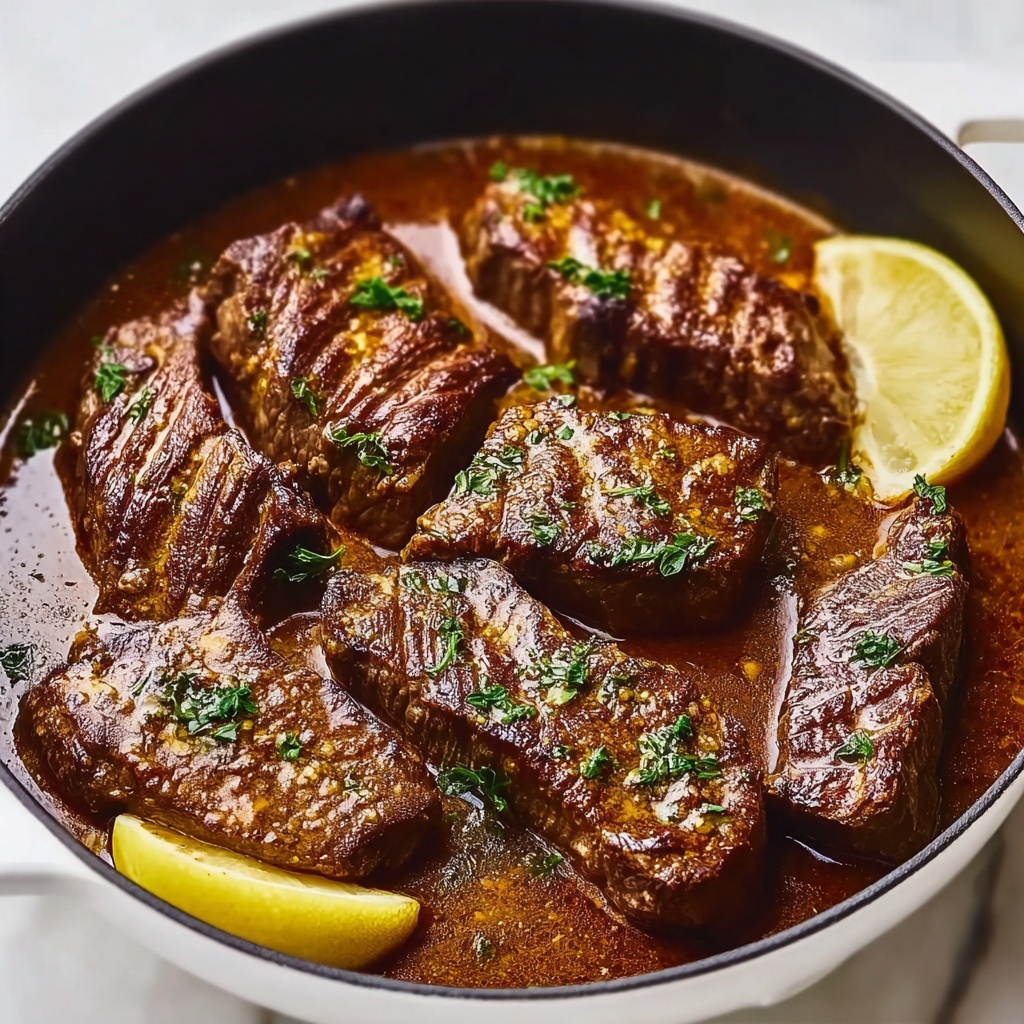 Pan-Seared Steak in Butter Sauce Recipe - Recipe Image