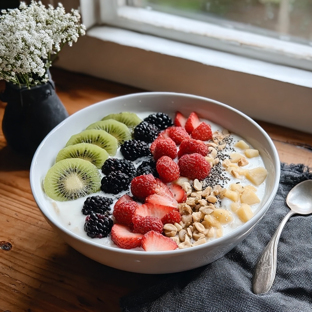 Breakfast Fruit Salad with Honey and Mint Recipe - Recipe Image