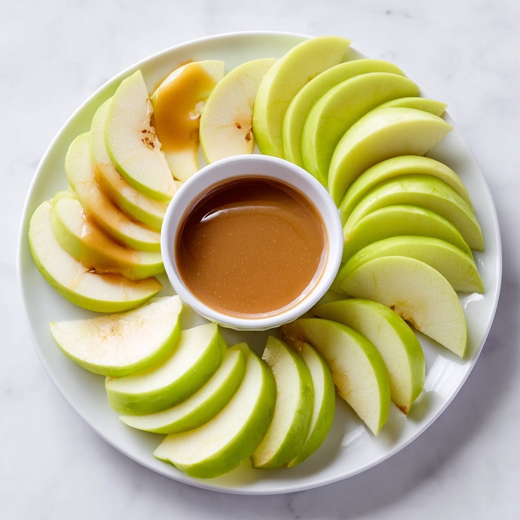 Apple Slices with Caramel Dip Recipe - Recipe Image