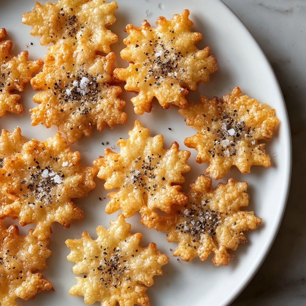 Gourmet Snowflake Crackers Recipe - Recipe Image