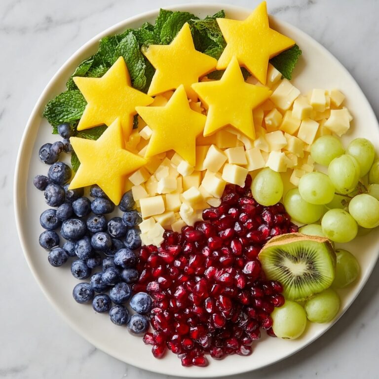 Pomegranate Mint Starfruit Platter Recipe