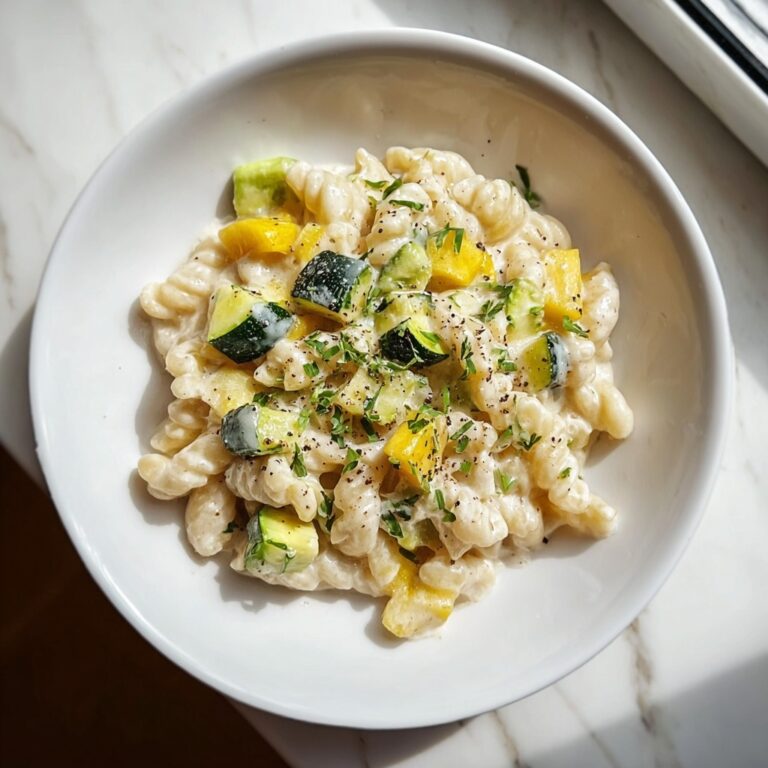 Creamy Zucchini Ditalini Pasta Recipe