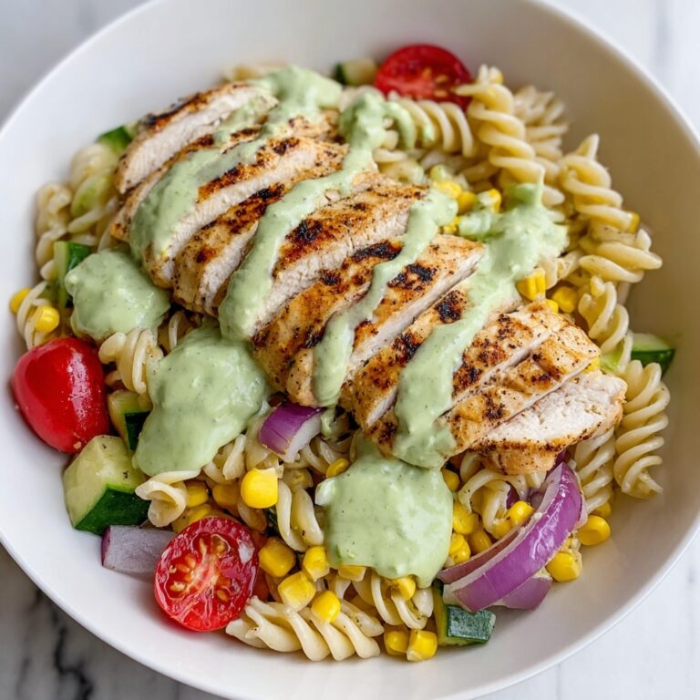 Peruvian Aji Verde Chicken Pasta Recipe