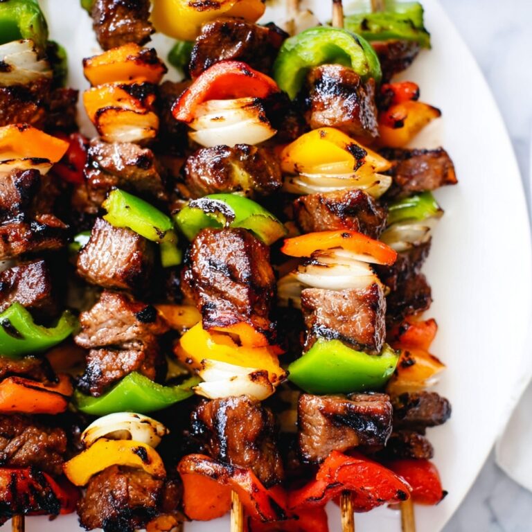 Grilled Steak Kebabs Recipe
