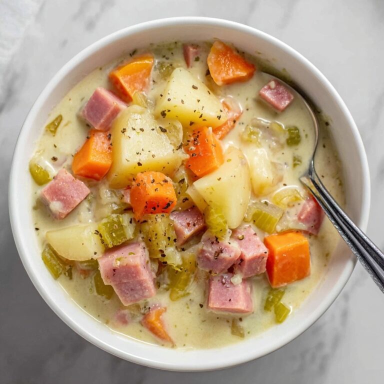 Creamy Ham Potato Soup Recipe