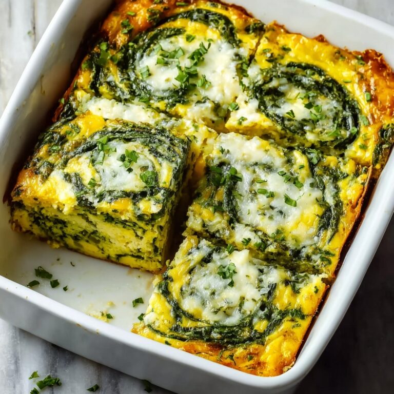 Spinach Egg Casserole for Easy Breakfast Meal Prep Recipe