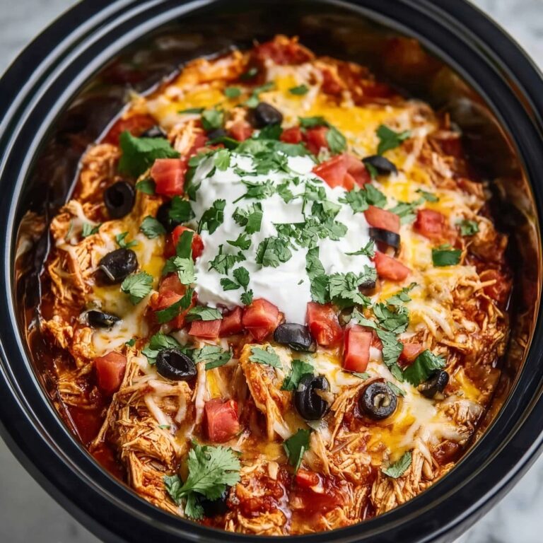 Chicken Enchilada Crock Pot Meal Recipe