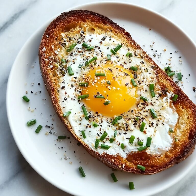 Fried Egg Ricotta Toast Recipe for a Quick Gourmet Breakfast Recipe