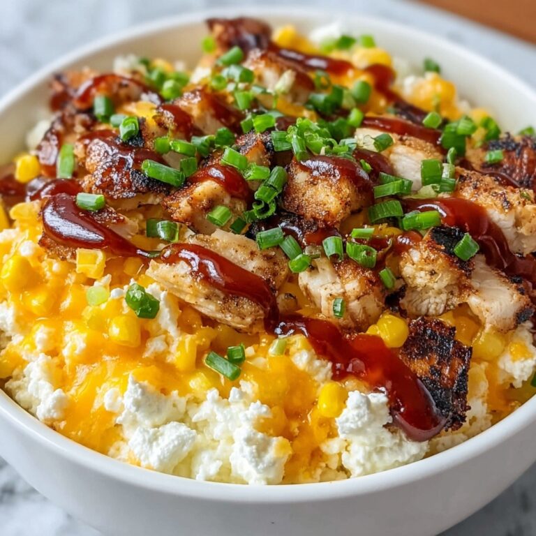 BBQ Chicken Cottage Cheese Bowl Recipe