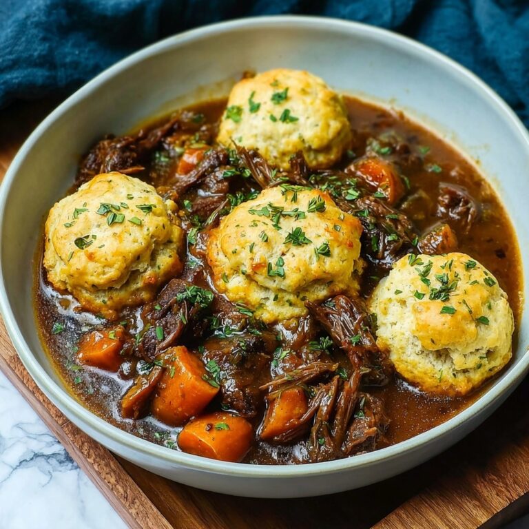 Beef Stew and Dumplings Recipe