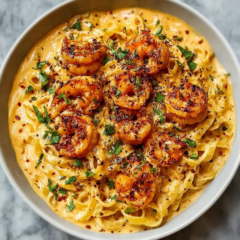 Creamy Cajun Prawn Pasta Recipe