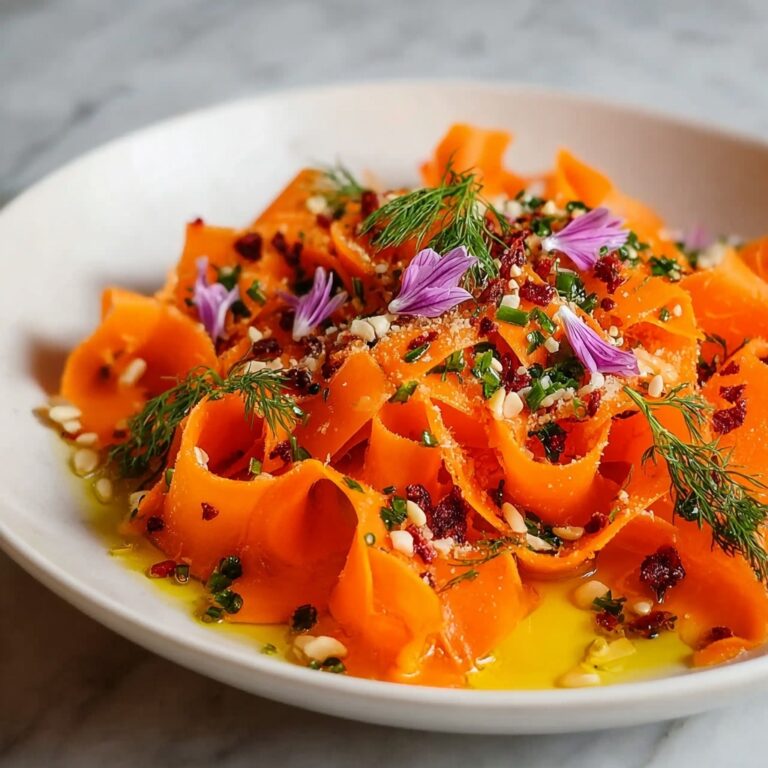 Raw Carrot Salad with Fresh Herbs and Toasted Seeds Recipe
