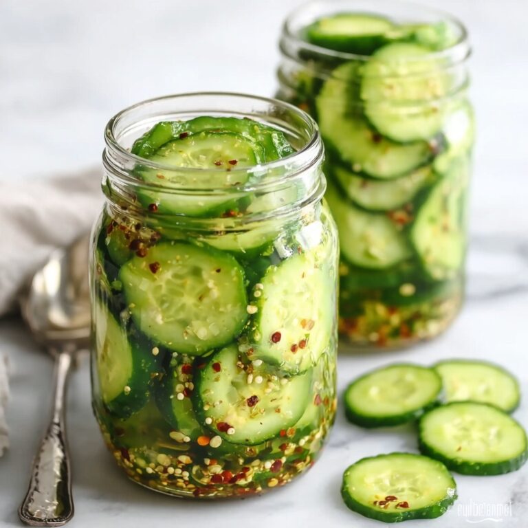 Refrigerator Pickles Recipe