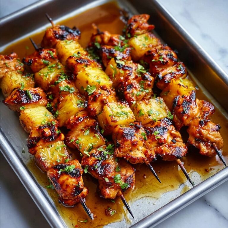 Pineapple Chicken Kabobs Recipe