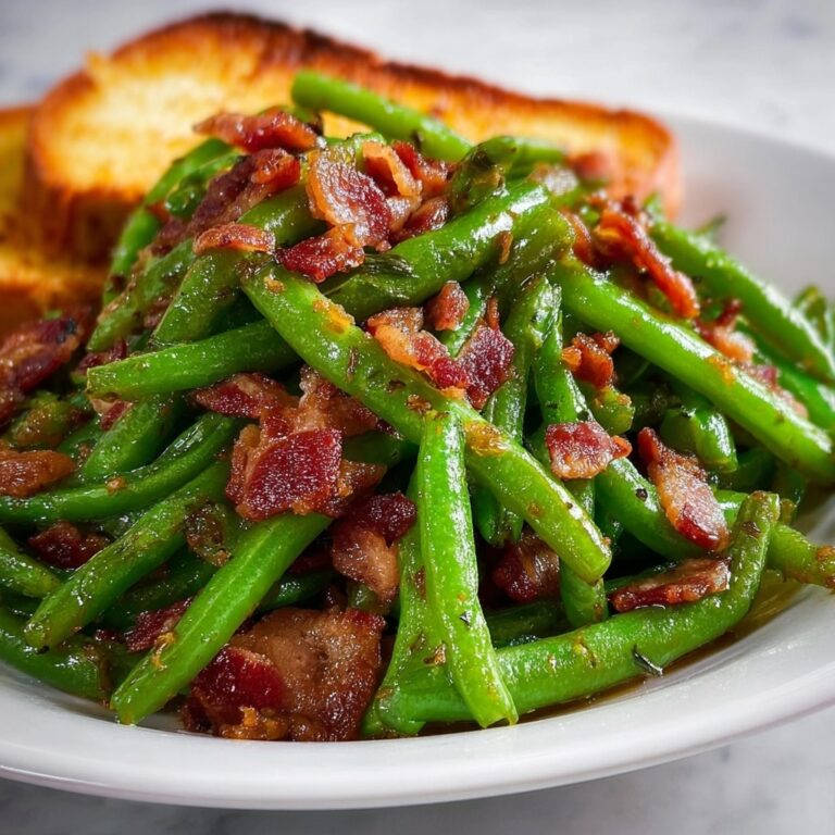 Southern Green Beans with Bacon Recipe
