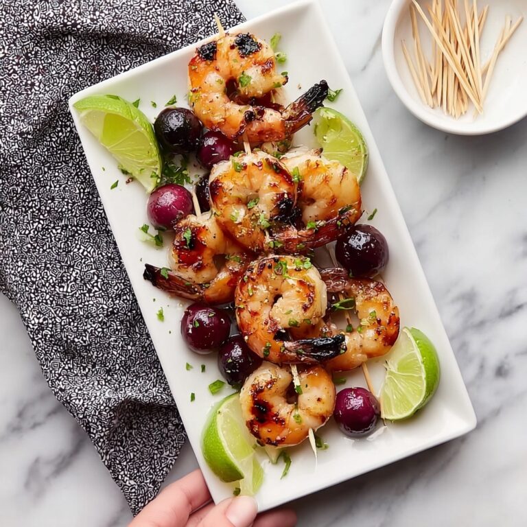Spicy Cranberry Shrimp Skewers Recipe