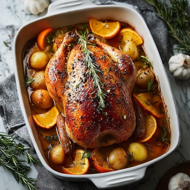 Roasted Duck a l’Orange Recipe