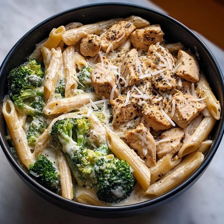 Creamy Broccoli and Chicken Penne Recipe