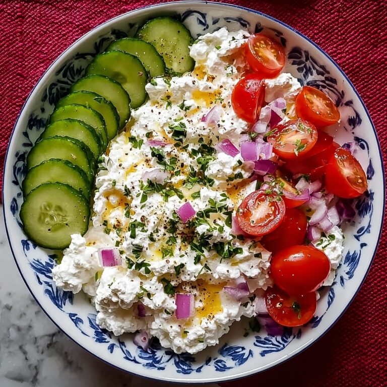 Greek Cottage Cheese Salad Recipe