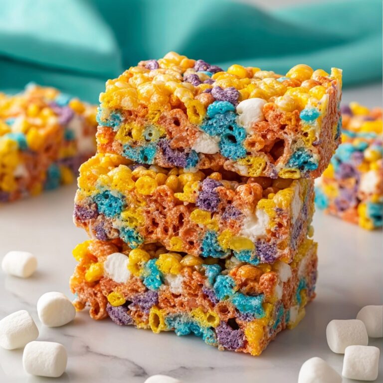 Fruity Pebbles Rice Krispie Treats Recipe