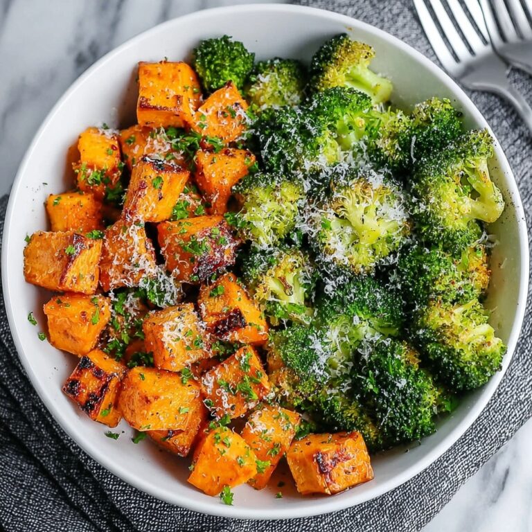 Roasted Broccoli and Sweet Potatoes Recipe